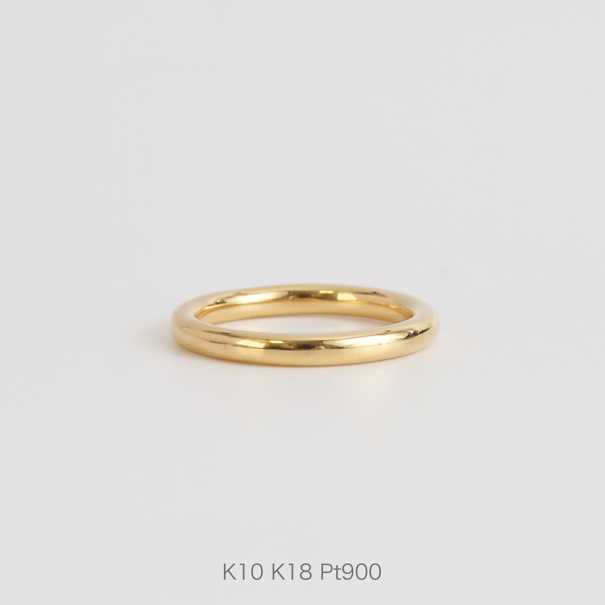 【楽天市場】【Cres Ring】 K10/K18/Pt900 ボール 地金 リング 指輪 