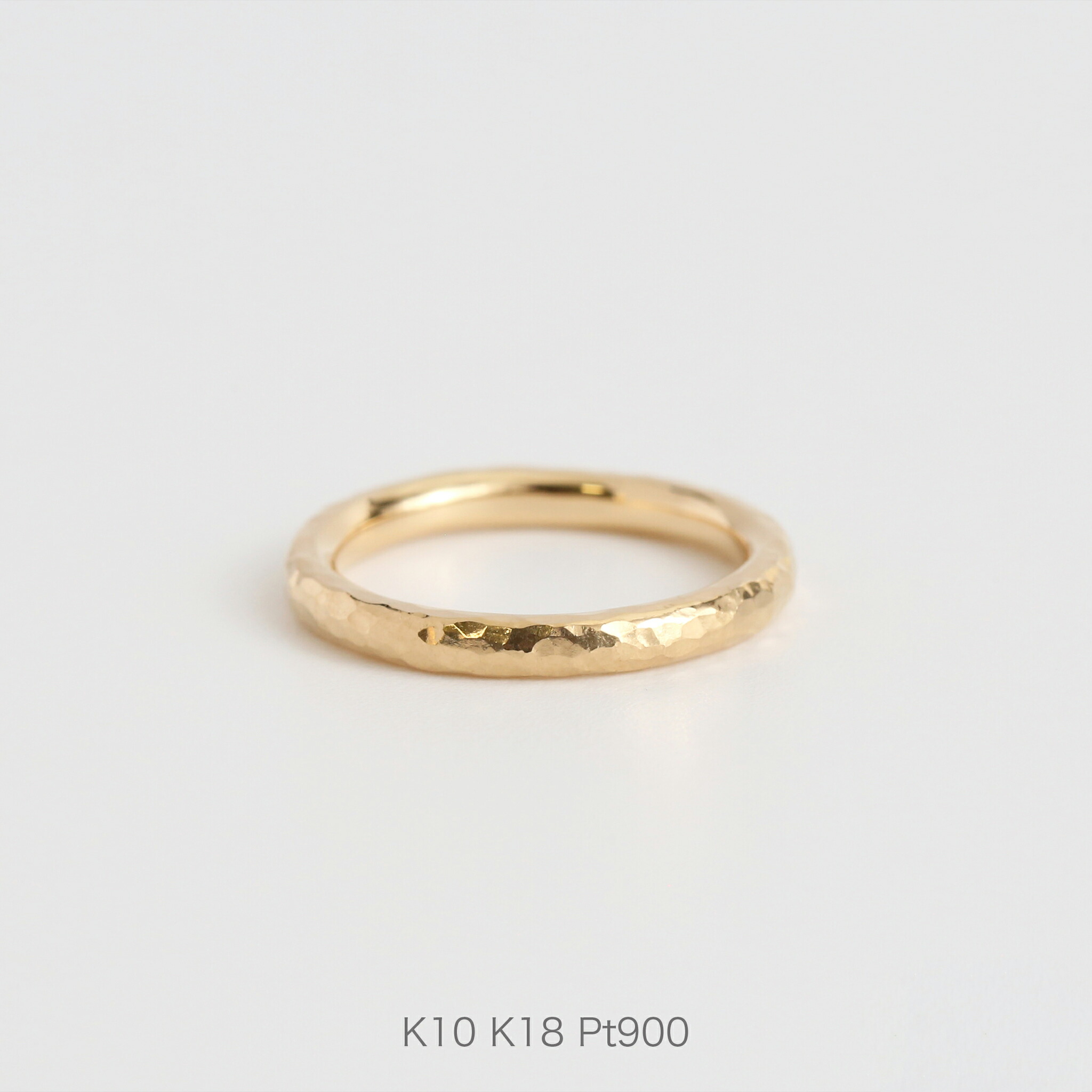 【楽天市場】【Nude Ring】 K10/K18/Pt900 甲丸 リング 指輪 地金 