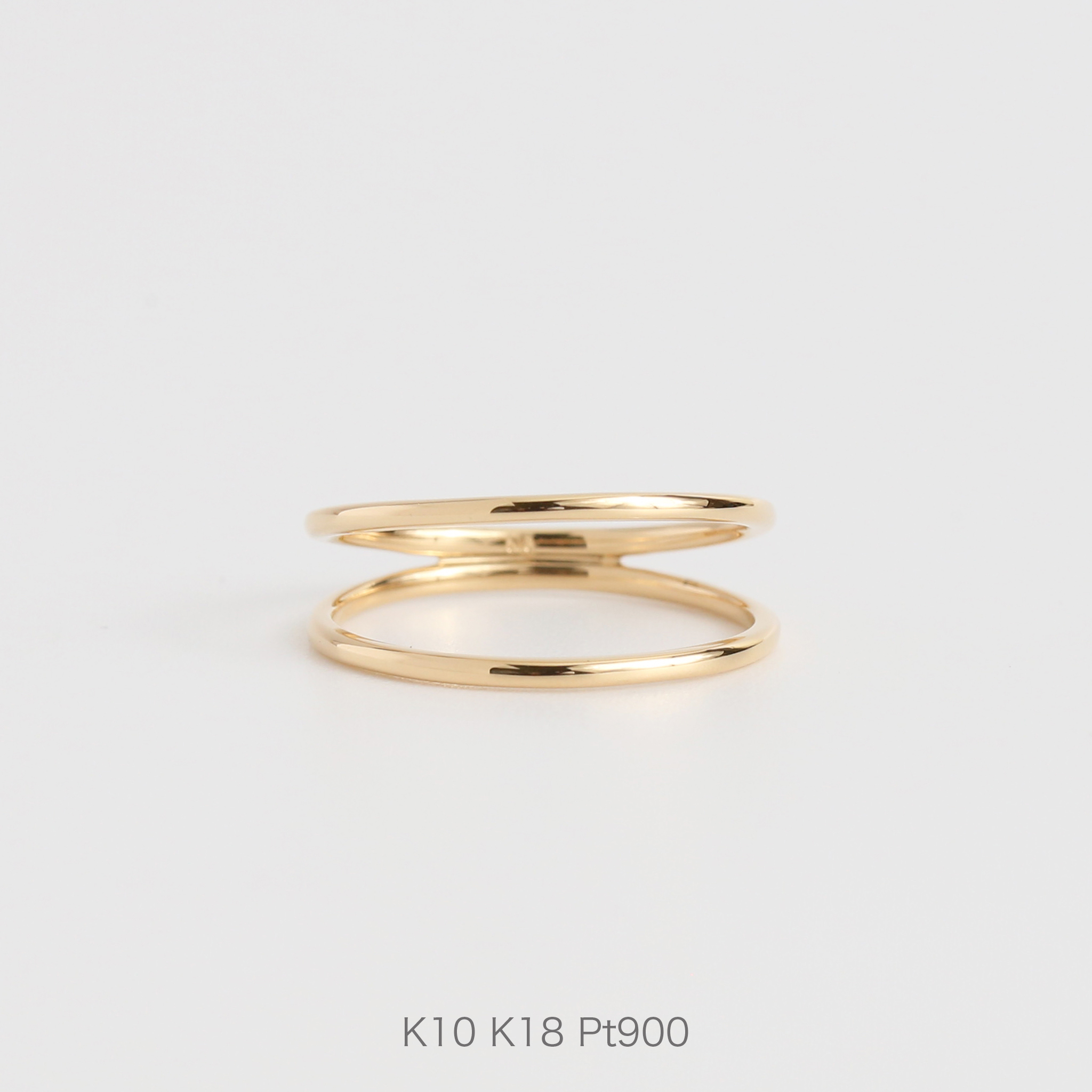 楽天市場】【Torquent Ring】 K10/K18/Pt900 リング ゴールド ひねり 