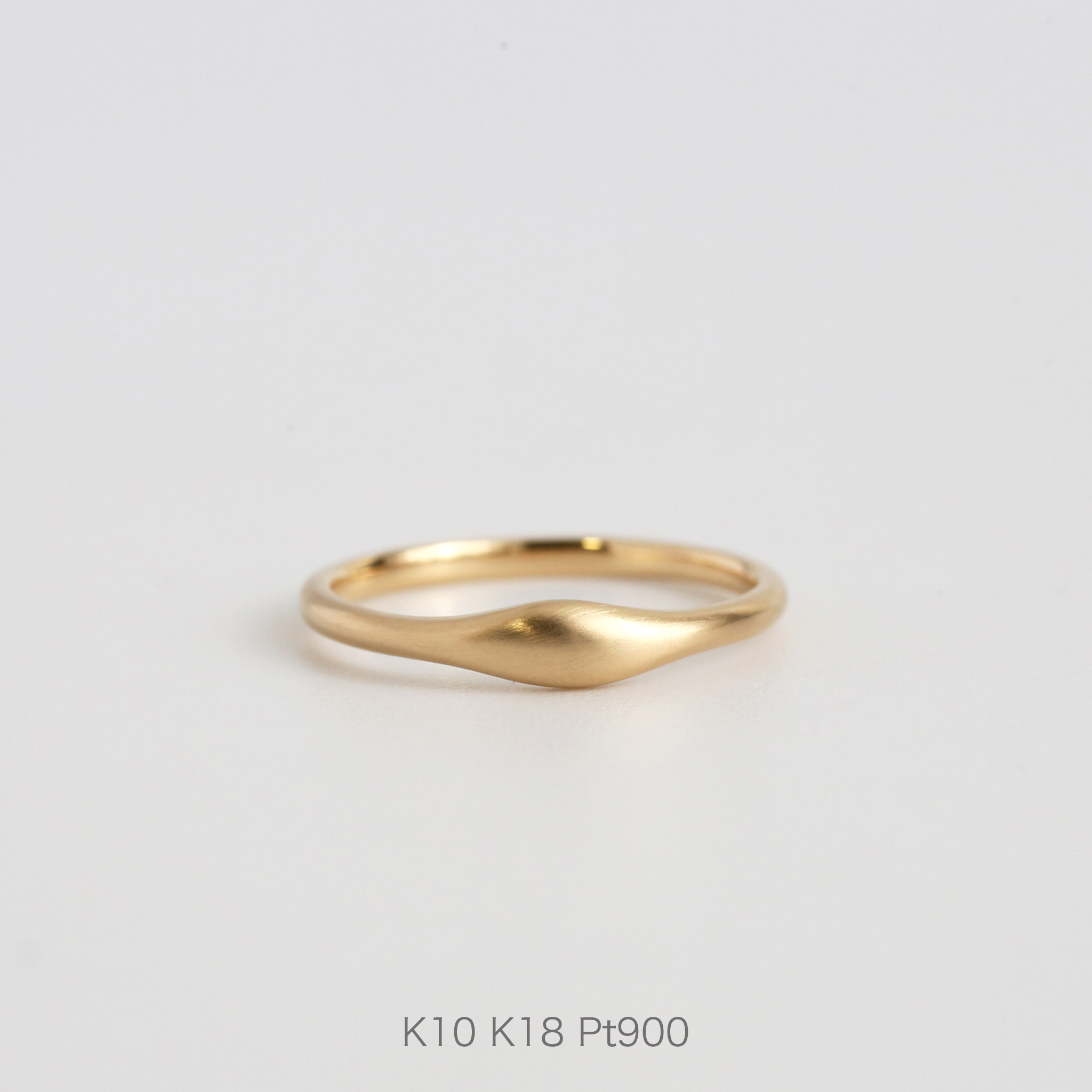 楽天市場】【Ivy Ring】 K10/K18/Pt900 ツタ モチーフ 地金 リング 