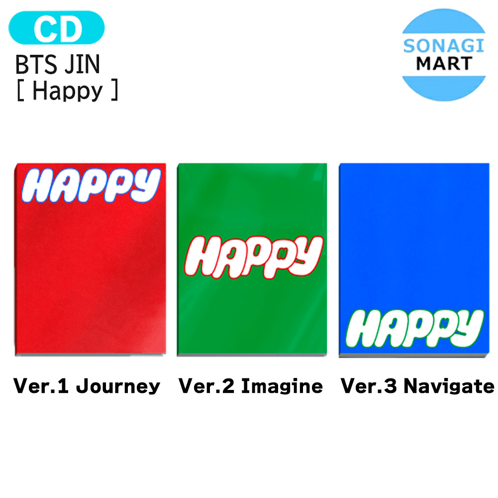 楽天市場】[当店限定特典付] BTS JIN [ Happy ] 3種選択 1st