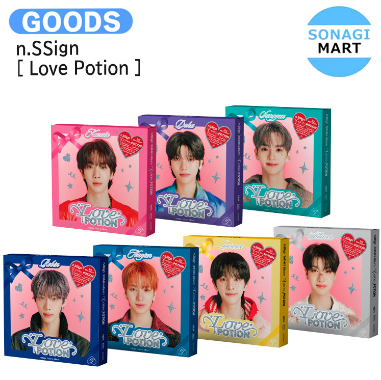 楽天市場】n.SSign [ Love Potion ] 2種選択 3rd Mini Album