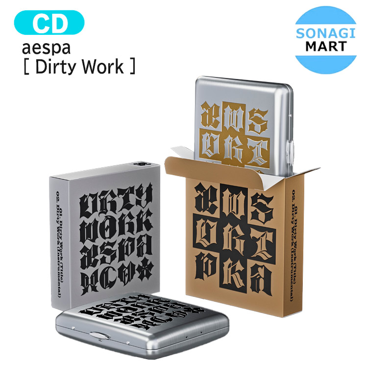 aespa dirty work dirty case 本体 20枚 新品未開封 aespa 'Dirty Work' (Dirty Case Ver.) - aespa Official Store