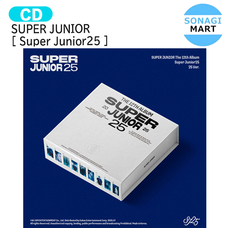 楽天市場】SUPER JUNIOR 25 Ver [ Super Junior25 ] 12th Album