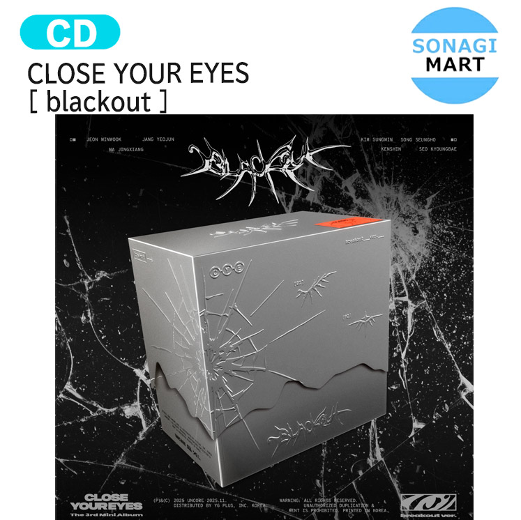 【未開封】CLOSEYOUREYES クルユア CLting-i Ver 楽天市場】CLOSE YOUR EYES black CLting-i ver. [ blackout ] The 3rd