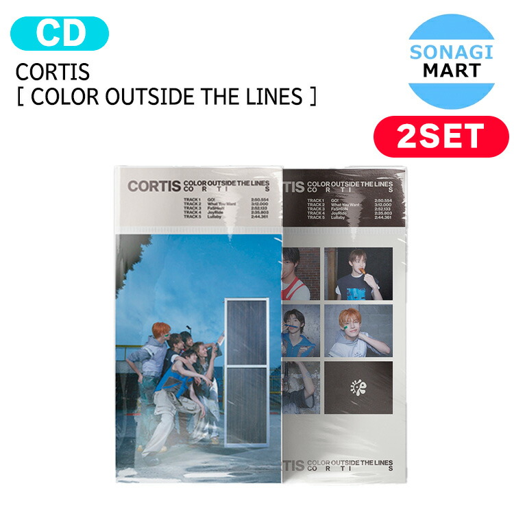 CORTIS アルバム CORTIS - COLOR OUTSIDE THE LINES [KPOP NARA EXCLUSIVE
