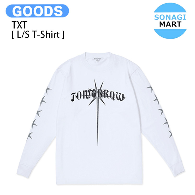 TXT [ L/S T-Shirt ] WORLD TOUR ACT:TOMORROW MD / Tシャツ / Tomorrow x Together トゥモローバイトゥギャザー トゥバトゥ トゥバ グッズ KPOP / 公式グッズ / 予約商品 / 送料無料