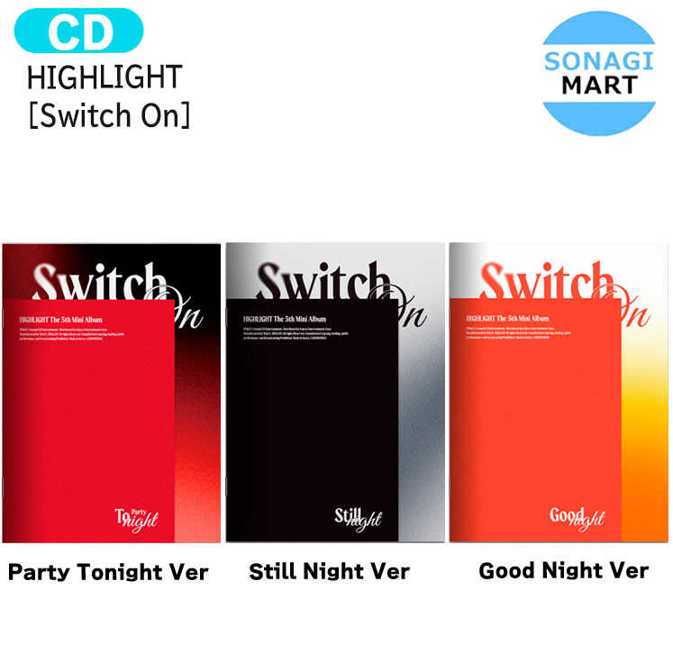 BEAST Highlight アルバムセット 楽天市場】HIGHLIGHT - THE 5th MINI ALBUM [Switch On