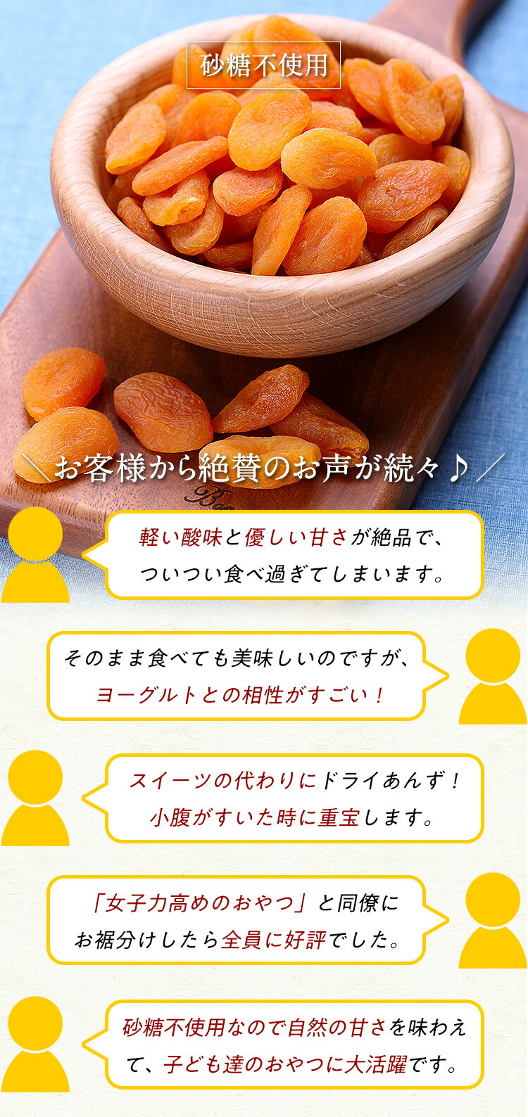 送料無料1,000円ぽっきり!【砂糖不使用】ドライあんず500gアプリコット杏ドライフルーツメール便