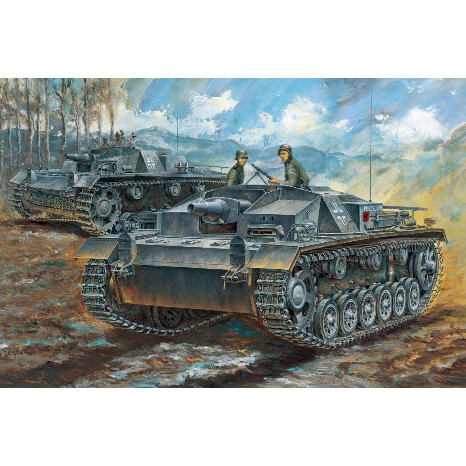 ドラゴン 1/35 WW.II ドイツIII号突撃砲C/D型 マジックトラック付属 スケールモデル ミリタリープラモデル 模型