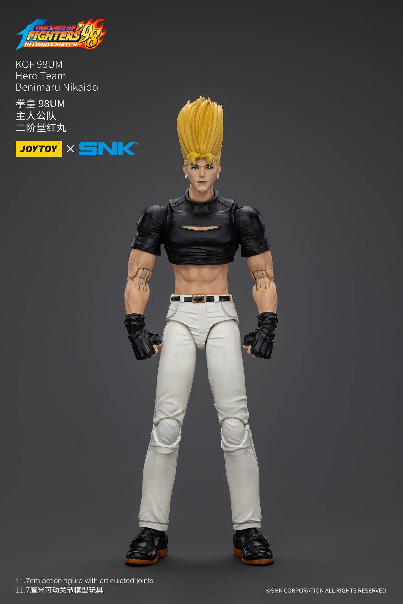 【国内正規代理店】 JOYTOY ジョイトイ ザ・キング・オブ・ファイターズ TKF '98 アルティメットマッチ 主人公チーム 二階堂紅丸 1/18スケール 公式 可動フィギュア GOODS FIGURE
