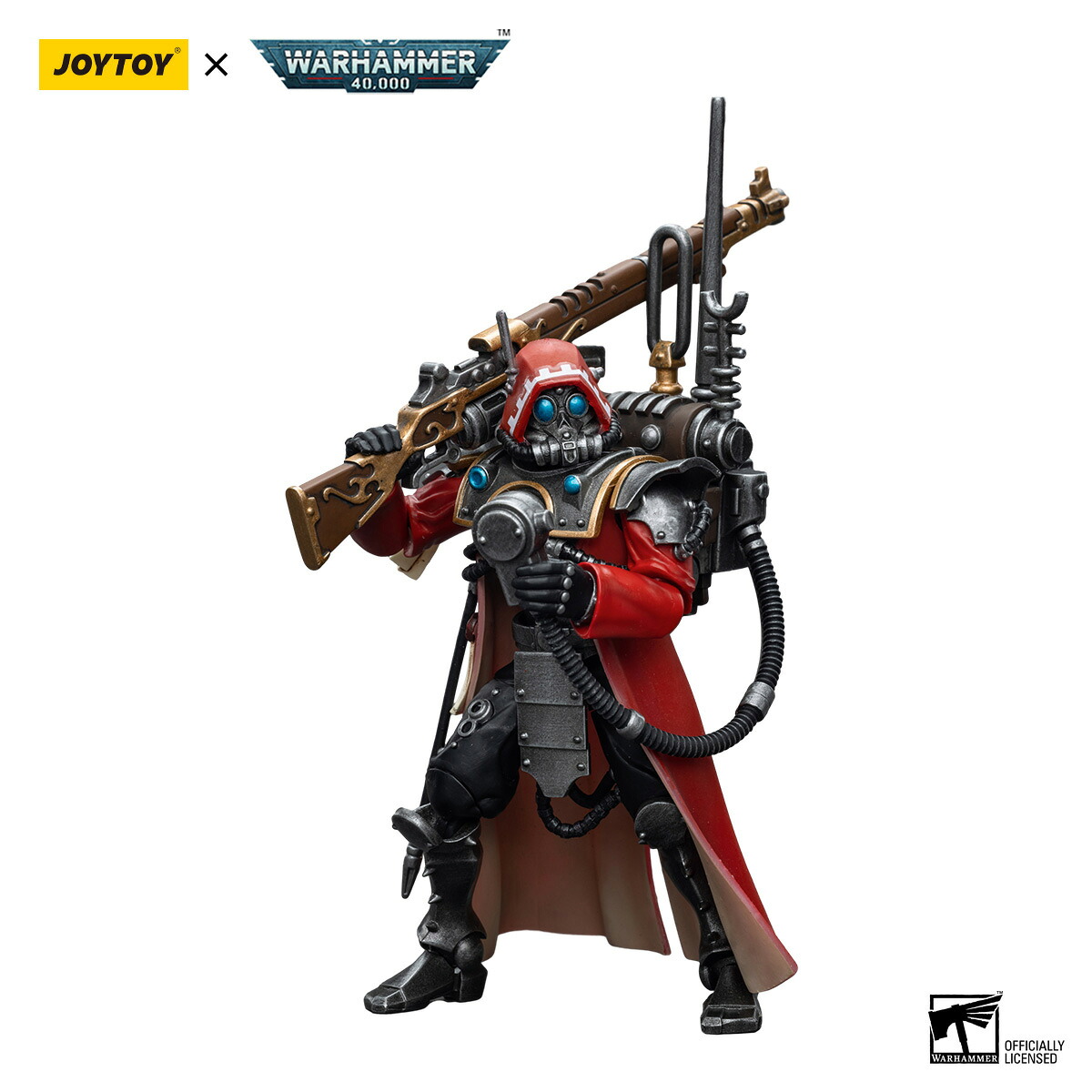 【国内正規代理店】 JOYTOY ジョイトイ ウォーハンマー40,000 アデプトゥス・メカニカス スキタリ・レンジャー（データテザー装備） 可動フィギュア アクションフィギュア