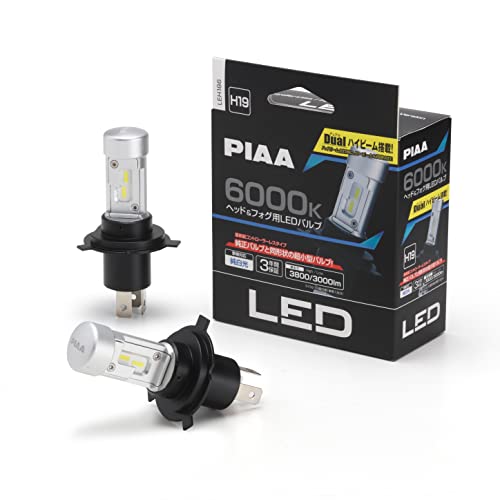 PIAA(ピア) ヘッドライト/フォグランプ用 LED 6000K 〈コントローラーレスタイプ〉 12V 18/18W Hi3800/L 送料無料｜SooTune