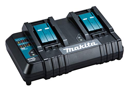 マキタ 2口申し受ける器DC18SH 18V/14.4V相応う 6Ah×2本斉しく盛りだくさん申し受ける130分 貨物輸送無料
