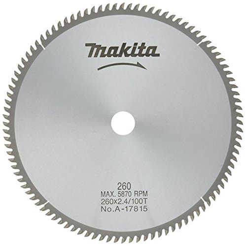 マキタ(Makita) チップソー ダブルスリット 外径260mm 刃数100T 一般木材用(卓上マルノコ) A-17815 送料無料