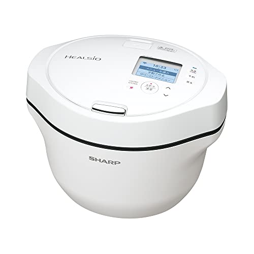 シャープ ヘルシオ ホットクック 電気調理鍋 無水鍋 1.6L 2~4人用 スマホ連携 ホワイト KN-HW16G-W 送料無料