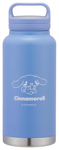 スケーター(Skater) 保温 保冷 ステンレス マグボトル 1000ml スクリューハンドル付 サンリオ シナモロール STSC10 送料無料