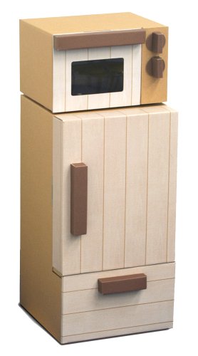 森井紙器工業(Moriishiki) おままごとダンボール 冷蔵庫&レンジ 送料無料