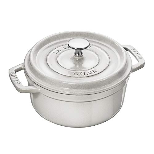 staub ストウブ 「 ピコ ココット ラウンド カンパーニュ 18cm 」 両手 ホーロー 鍋 IH対応【シリアルナンバー付き日本正 送料無料