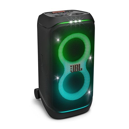 JBL PartyBox Stage 320 Bluetoothスピーカー ワイヤレス 240W出力/IPX4/マイク入力/ギター入力搭 送料無料