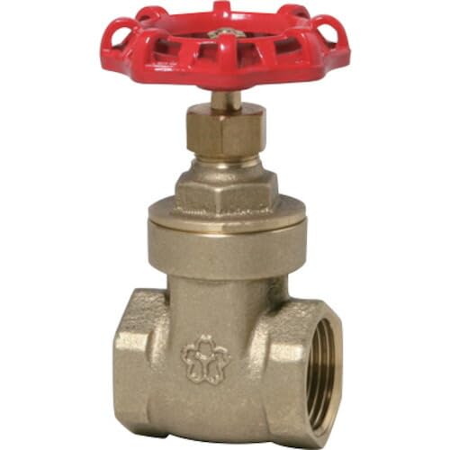 大和バルブ(daiwa valve) ゲートバルブ 50A 125型、黄銅 LIG 50A 送料無料｜SooTune