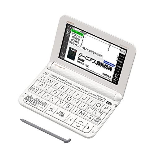 カシオ 電子辞書 エントリーモデル エクスワード XD-EZ4000 10コンテンツ ホワイト 送料無料