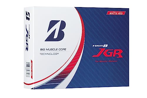 BRIDGESTONE(ブリヂストン)ゴルフボール TOUR B JGR 2023年モデル 12球入 マットレッド J3RX 送料無料
