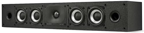 ポークオーディオ POLK AUDIO Monitor XTシリーズ スリムセンタースピーカー マットブラック MXT35 送料無料