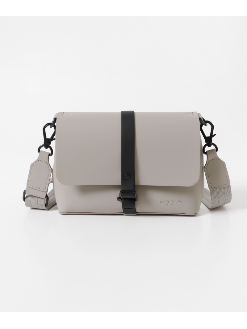GASTON LUGA SPLASH CROSSBODY BAG SENSE OF PLACE センス オブ プレイス バッグ ショルダーバッグ グレー イエロー ブラック【送料無料】[ Fashion]