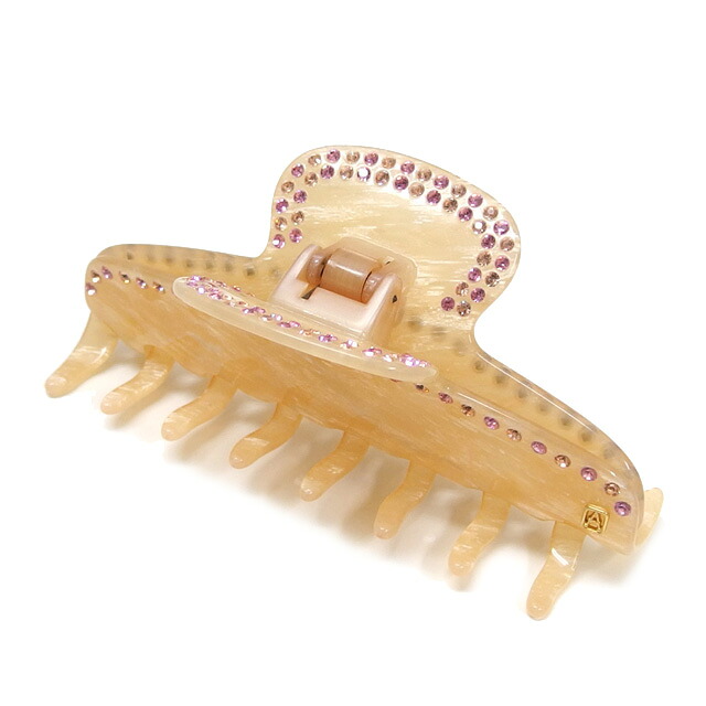 アレクサンドル ドゥ パリ　ヘアクリップ　サンドベージュ【送料無料！】【代引き手数料無料！】【中古】【20160311】【4】｜ソフィア　ネットショップ