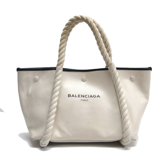 BALENCIAGA ホワイト トートバッグ Balenciaga ロゴ トートバッグ | ホワイト | FARFETCH JP