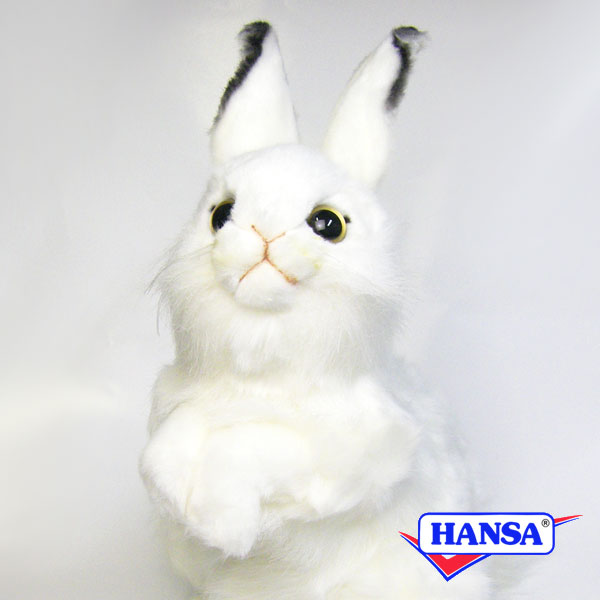 楽天市場】HANSA ハンサ ぬいぐるみ5842 白ウサギ ウサギ うさぎ 兎