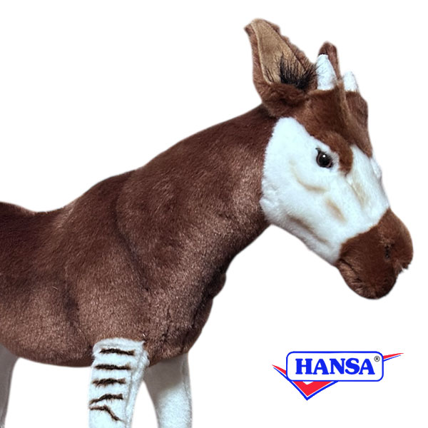 楽天市場】ハンサ(HANSA) 動物 ぬいぐるみ オカピ No.3829 : トミー
