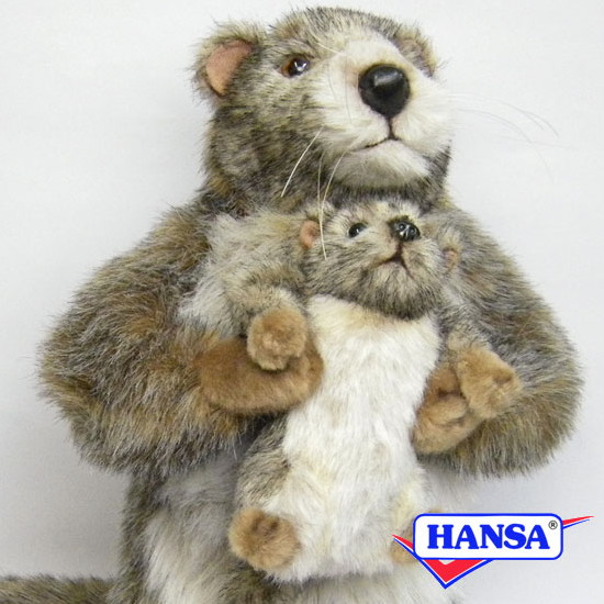 楽天市場】ケーセン ぬいぐるみ Kosen マーモット 34cm Murmeltier