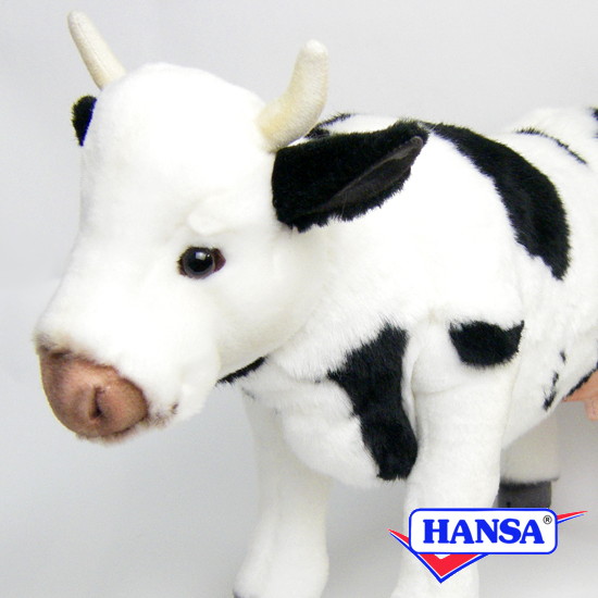 HANSA ハンサ　ぬいぐるみ うし　牛　牡牛　　no.8 ウシ(メス) 44 | HANSA
