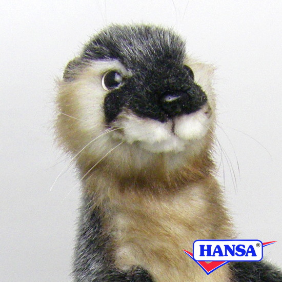 HANSA ハンサ ぬいぐるみ 5087 カワウソ かわうそ リアル 動物