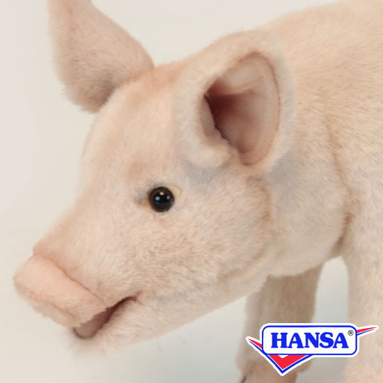 楽天市場】HANSA ハンサ ぬいぐるみ6347 ブタ 豚 ぶた リアル 動物