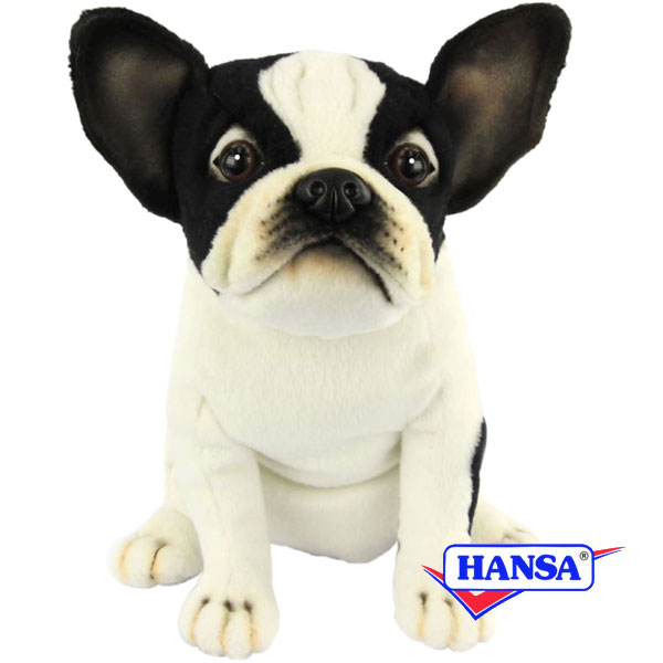 HANSA ハンサ ぬいぐるみ 8271 フェアウェイウッド用ヘッドカバー フレンチブルドッグ FRENCH BULLDOG ゴルフクラブヘッドカバー