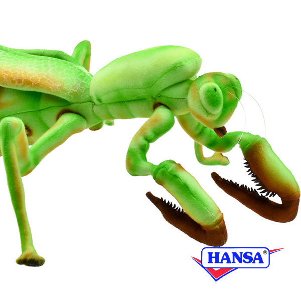 HANSA ハンサ ぬいぐるみ8588 カマキリ かまきり リアル 昆虫｜ソプラノ