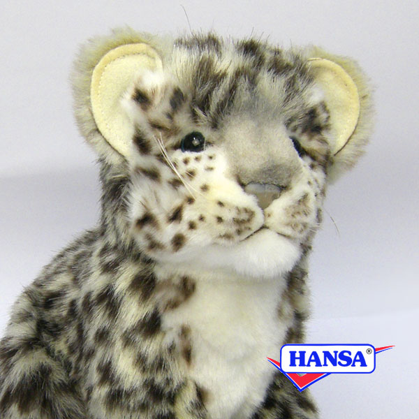 HANSA ハンサ ぬいぐるみ 6356 ユキヒョウの仔 雪ヒョウ リアル 動物
