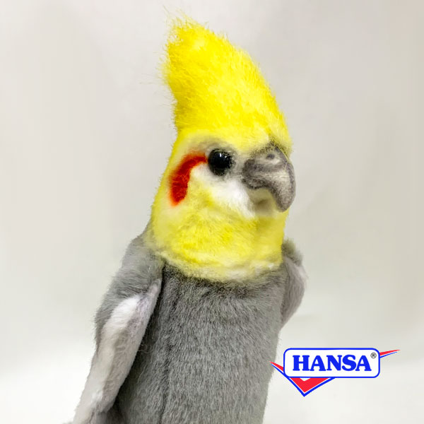 HANSA ハンサ オウム色違い4匹セット ぬいぐるみ HANSA ハンサ オウム色違い4匹セット ぬいぐるみ HANSA ハンサ オウム