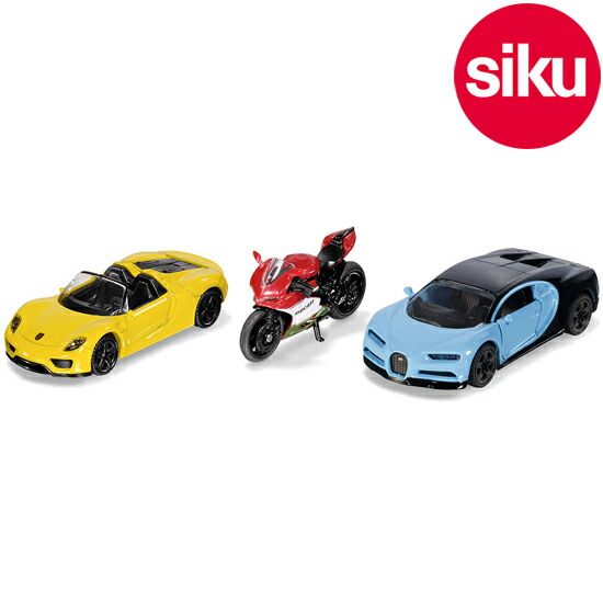 キャラクター付きスポーツカーとフィギュアセット Amazon.co.jp: ジク (SIKU) スポーツカー10点セット 3歳頃から