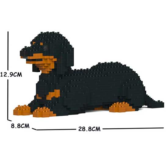 Jekca ジェッカブロック ダックスフンド 04s M01 立体パズル 組立パズル イヌの模型 大人向けブロック玩具 ペット 化粧 動物調度品 Promoover Com Br