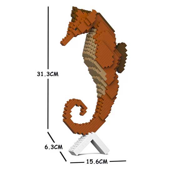 楽天市場 Jekca ジェッカブロック タツノオトシゴ 01s Sculptor 立体パズル 組立パズル ソプラノ