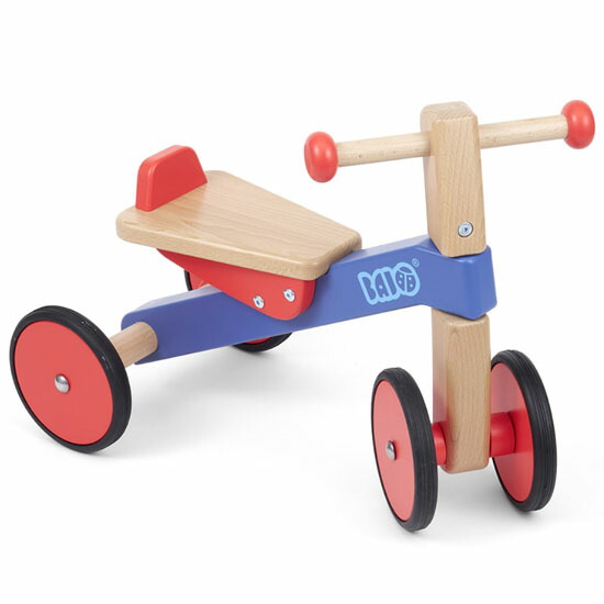 ＜ボーネルンド＞ 木の四輪自動二輪車