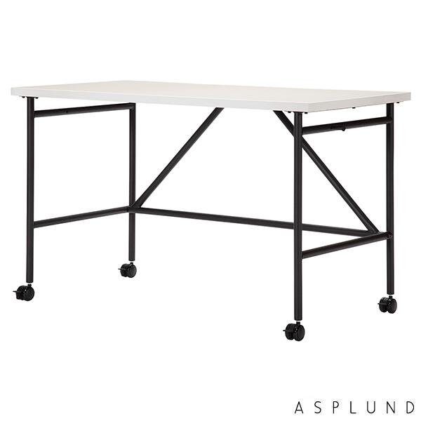 【法人様限定】 アスプルンド MOBILE DESK モバイルデスク W1200 キャスター付き フック付き オフィスデスク BASED-WIZ ベースドウィズ デスク ワークデスク ワークテーブル おしゃれ モダン オフィス家具 WorkPlus ワークプラス ASPLUND|DELTA オフィス家具