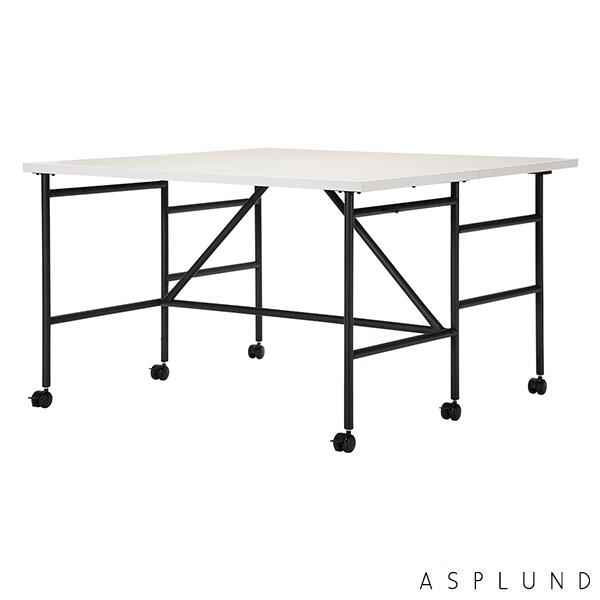 【法人様限定】 アスプルンド SWALLOW DESK スワローデスク W1200 キャスター付き オフィスデスク 折りたたみデスク 折りたたみテーブル ミーティングデスク ミーティングテーブル ワークデスク ワークテーブル おしゃれ モダン オフィス家具 WorkPlus ワークプラス ASPLUND