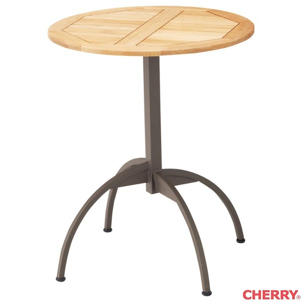 【法人様限定】カフェテーブル W600φ H715 天然木 カフェテーブル54号 cherry 桜屋工業 丸テーブル テーブル 机 ガーデン Garden エントランス ロビー カフェ 喫茶店 バル レストラン 業務用