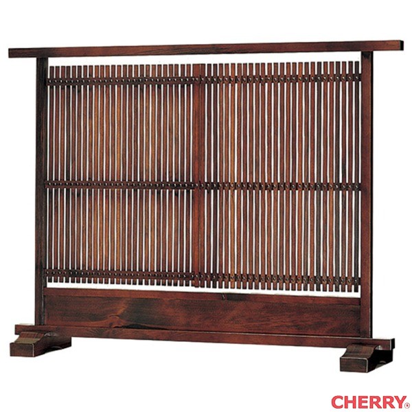 【法人様限定】パーティション 衝立 W1200 D280 H900 スプルス 小京都 cherry 桜屋工業 和風 Japanese JapaneseStyle ジャパニーズ ジャパニーズスタイル パーテーション 間仕切り エントランス ロビー カフェ 喫茶店 バル レストラン 業務用｜DELTA オフィス家具