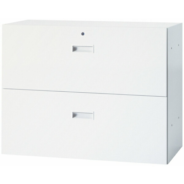 楽天市場】両開き キャビネット 鍵付き 上置 下置 書庫 スチール